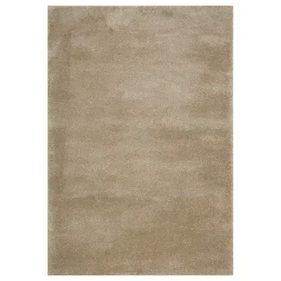 STOENSE Rug, low pile, beige, 170x240 cm, 90607669