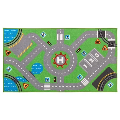 STORABO rug, green, 75x133 cm, 30356824