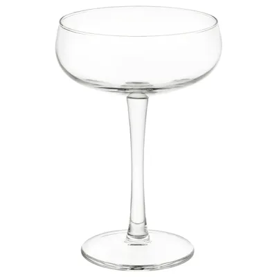 STORHET Champagne coupe, clear glass, 30 cl, 60342883