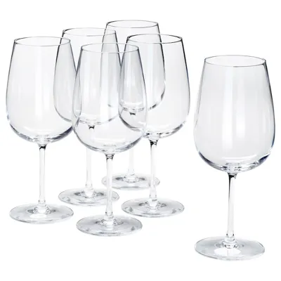 STORSINT Red wine glass, clear glass, 68 cl, 80396337