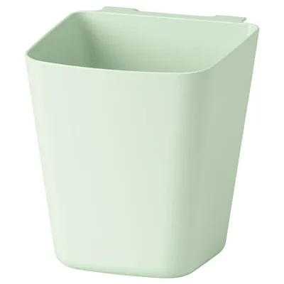 SUNNERSTA Container, pale green, 12x11 cm, 50556186