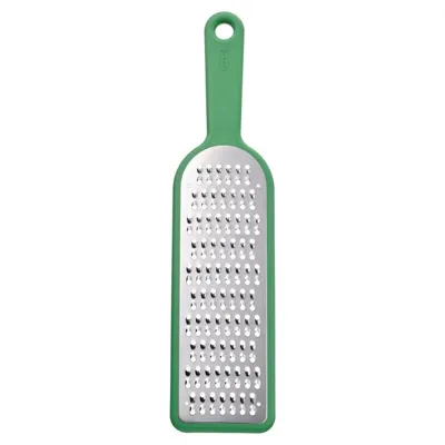 UPPFYLLD Grater with handle, bright green, 30 cm, 70529149