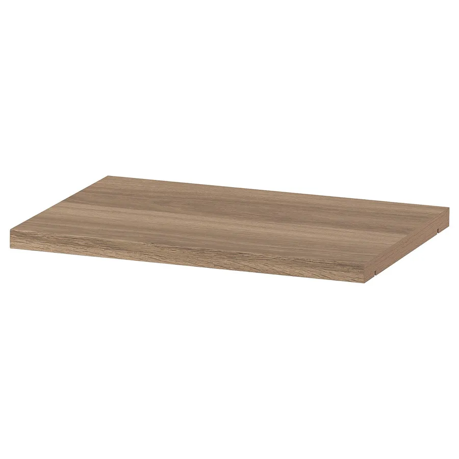 BILLY Shelf, oak effect, 36x26 cm, 00492818