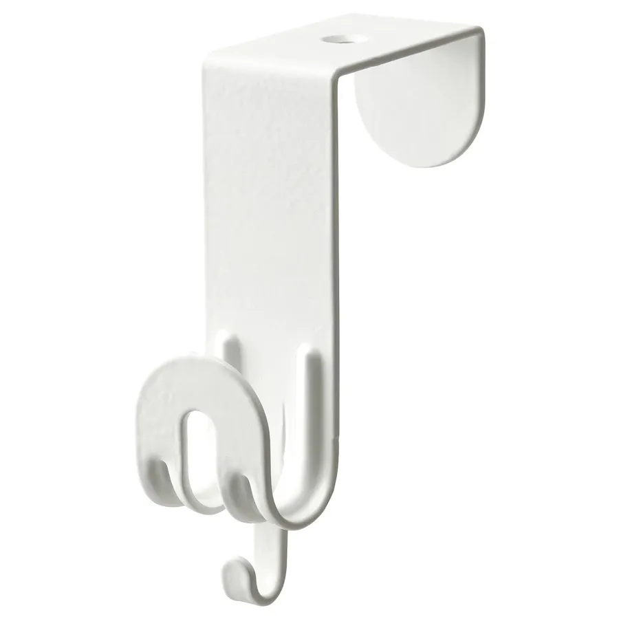 SEKINER Hook for door, white, 00498113