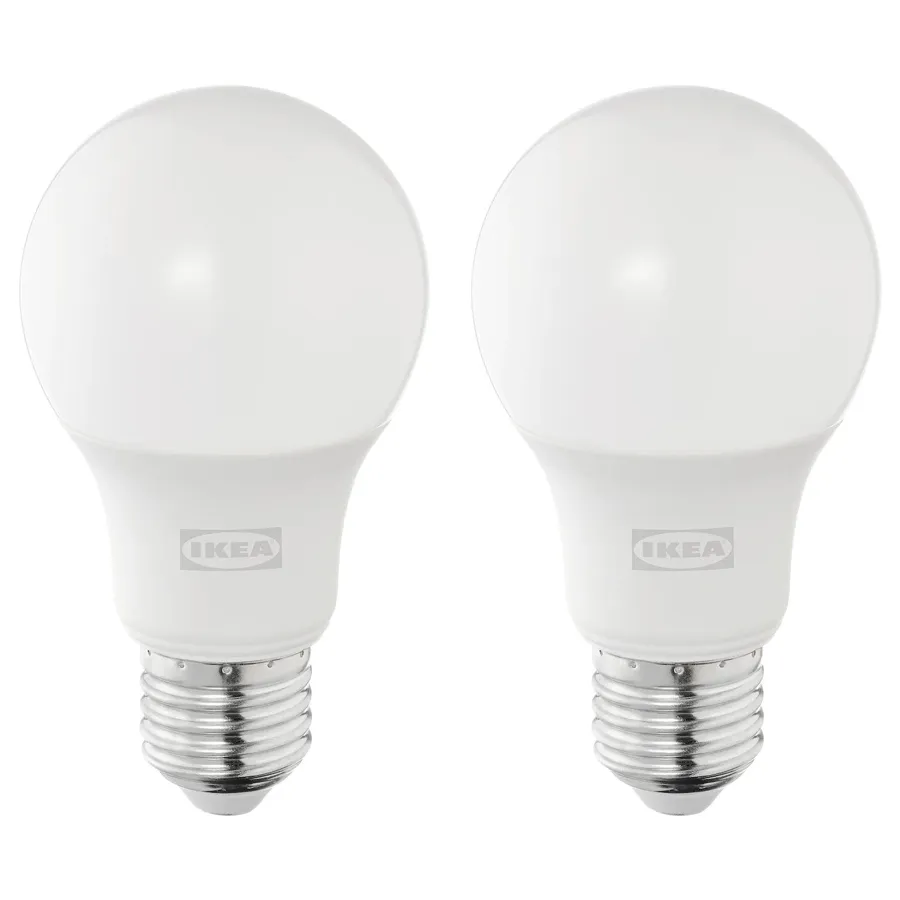 SOLHETTA LED bulb E27 470 lumen, globe opal white, 00498575