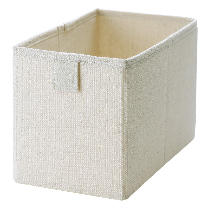 Small Linen Storage Box, Beige, 15*27*17Cm 4589767191177