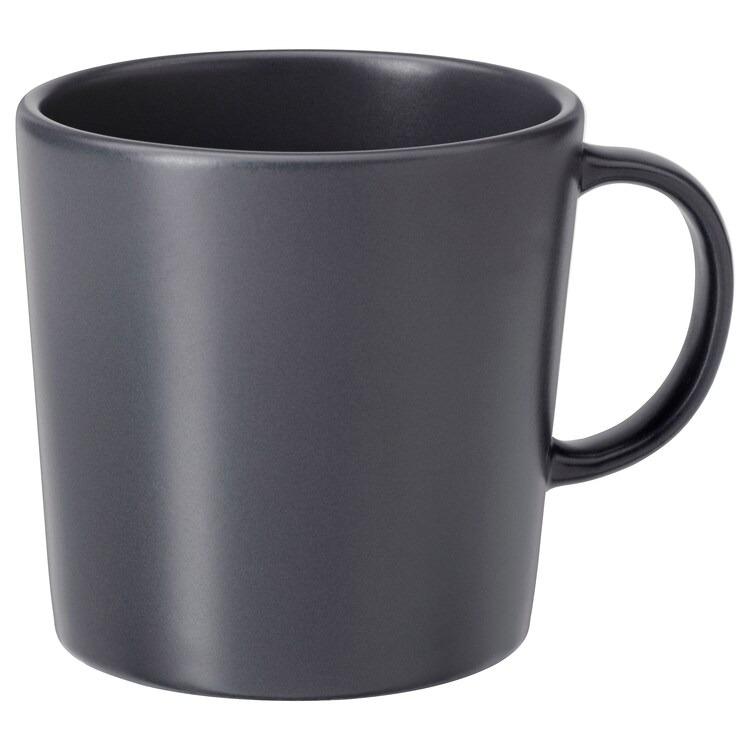 DINERA mug, dark grey, 30 cl, 10362821