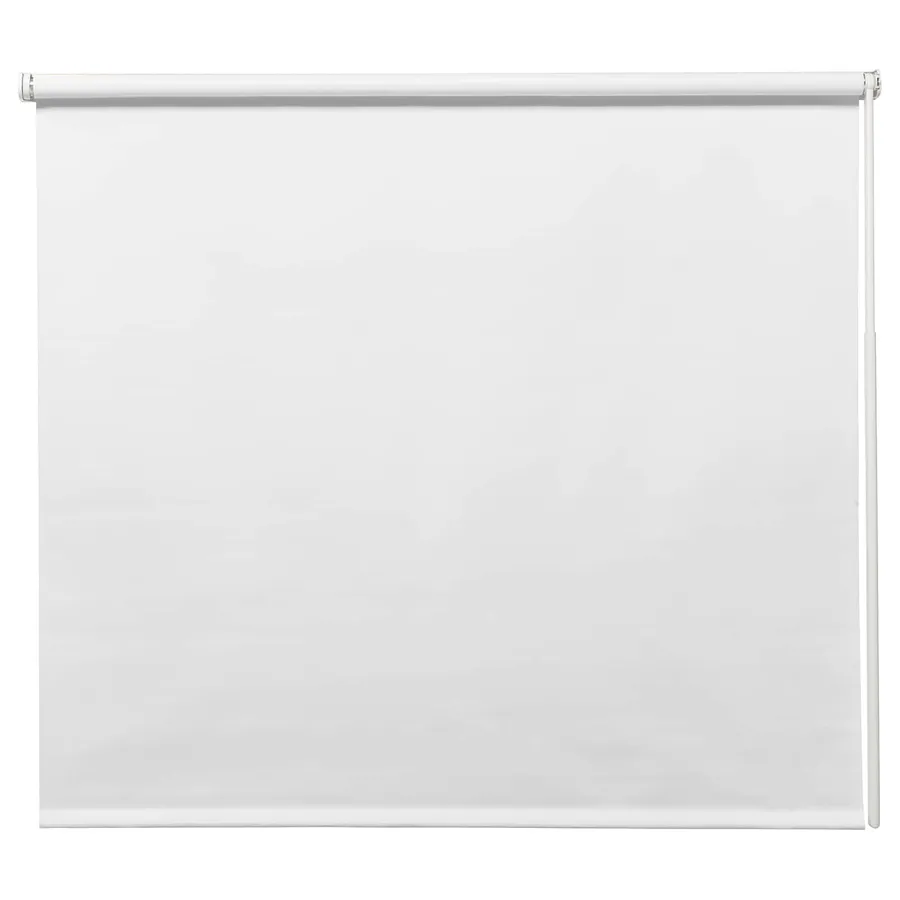 FRIDANS Block-out roller blind, white 120x195 cm, 10396878