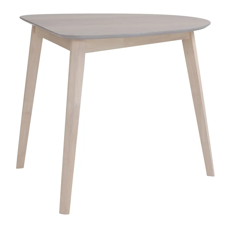 KHASA Dining table, white-wash, 90x80x75 cm, 143032