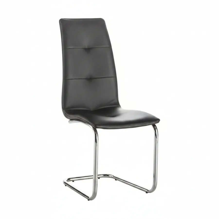 DEMEYERE Line Dining Chair 44x61x102cm - Black