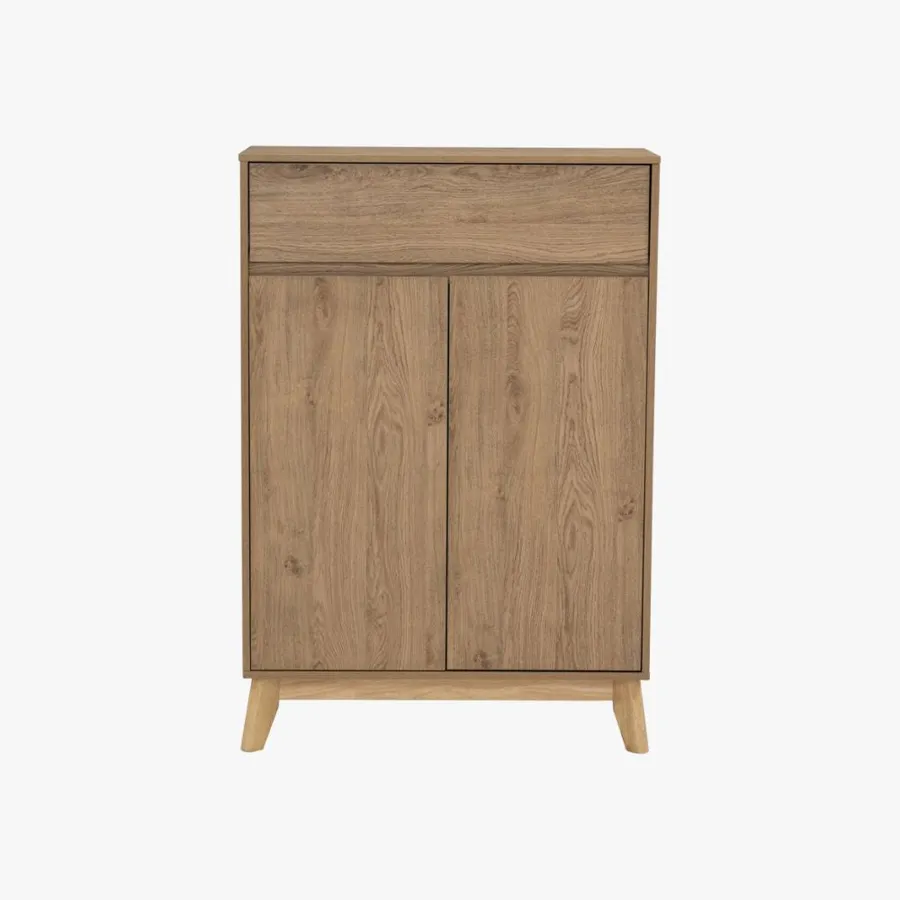 HIRADO Multi Functional Cabinet, Oak, 80x34x117 cm, 372065
