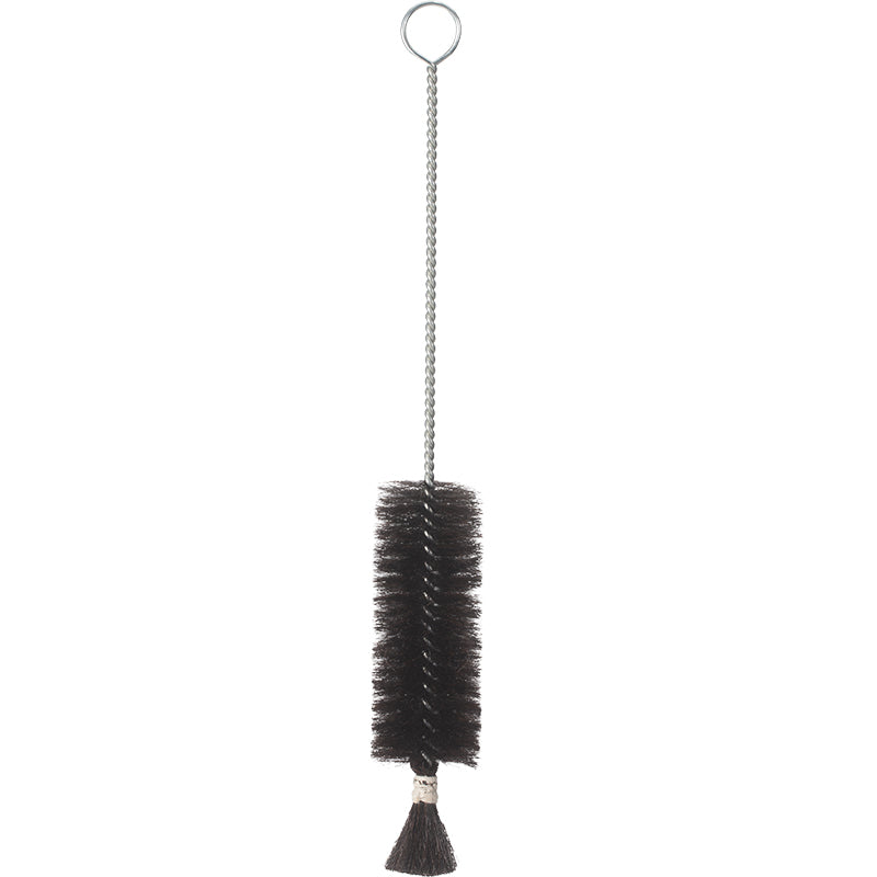 Horse Hair Twisted Wire Cleaning Brush-L, Black, 38.5*5Cm 4589767220297