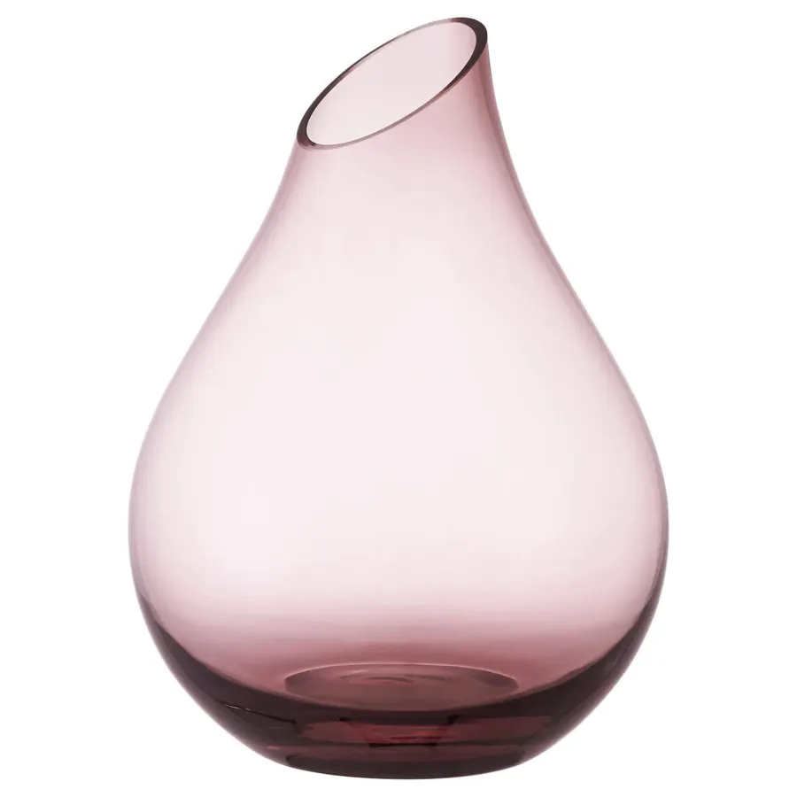 SANNOLIK Vase, pink 17 cm, 20309786