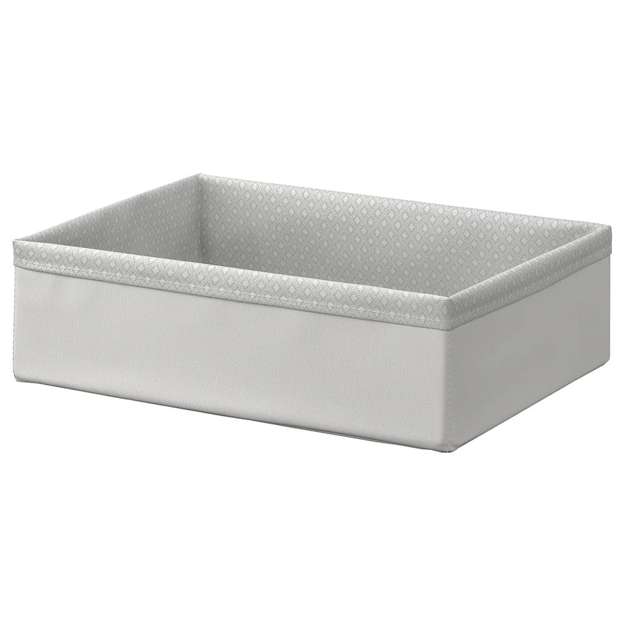 BAXNA Organiser, grey/white 26x34x10 cm, 20474371