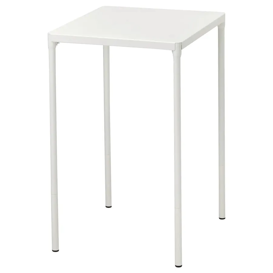 FEJAN Table, outdoor, white, 50x44 cm, 20487217