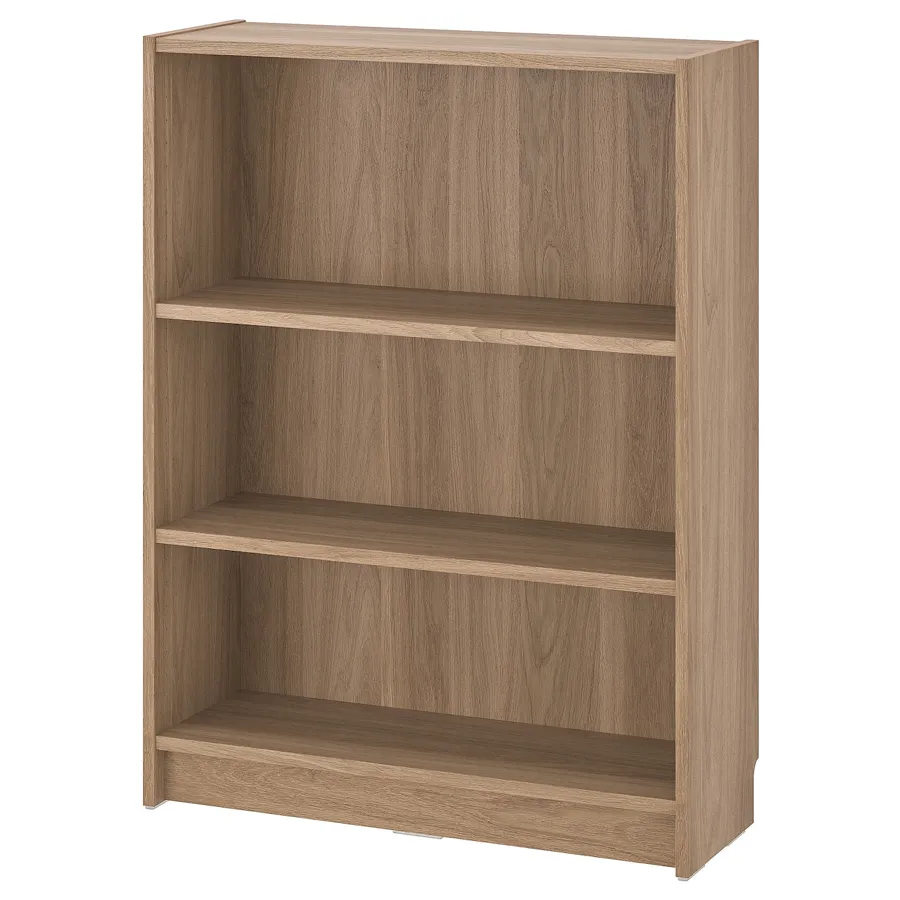 BILLY Bookcase, oak effect, 80x28x106 cm, 20492780