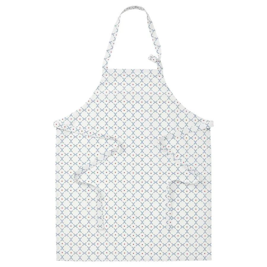 INAMARIA Apron, patterned/blue 69x85 cm, 20493096