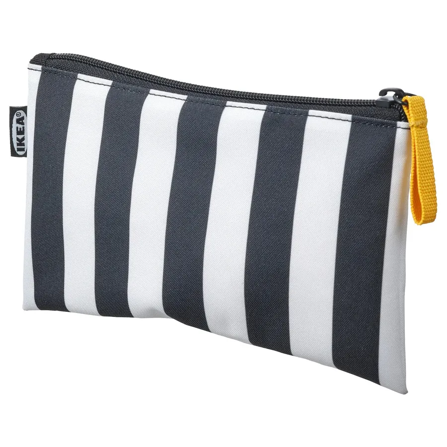 SKORDA Accessory bag, black/white 20x12 cm, 20517766