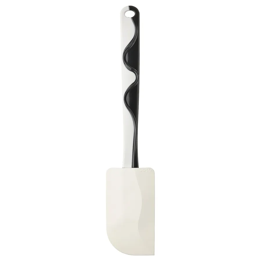 GUBBRORA Rubber spatula, black/white, 20527355