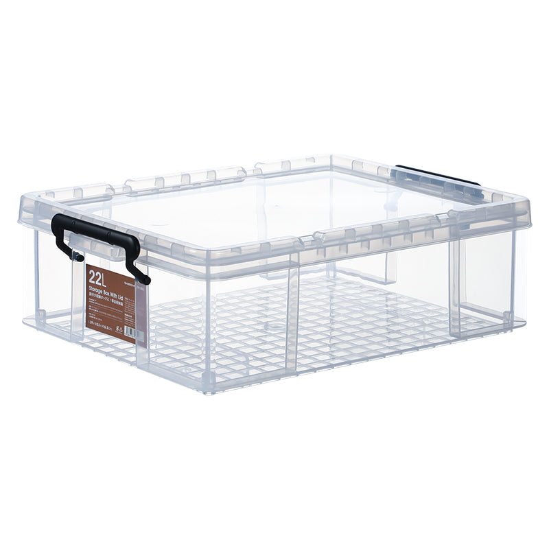 Transparent Storage Box 22L, Transparent, 53*39*16.5Cm 4589767252663