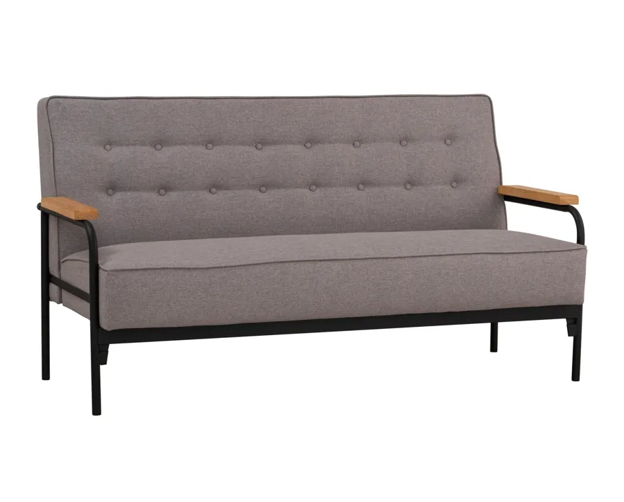 DARYL 3-seater sofa, Grey, 162.5x79x87 cm, 233313