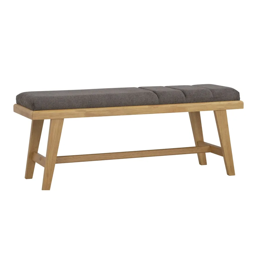 TOMIVA Bench, Natural/oak, 115x38x47 cm, 243033