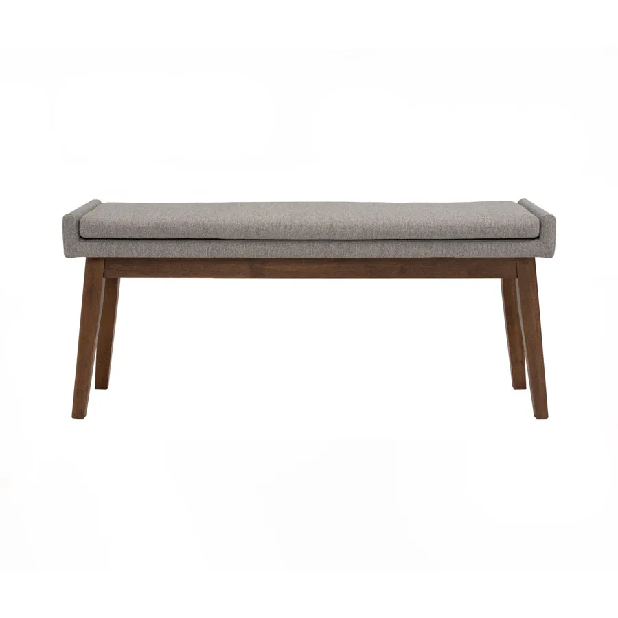 CHANEL Bench, Walnut/grey, 110x38x45 cm, 243036