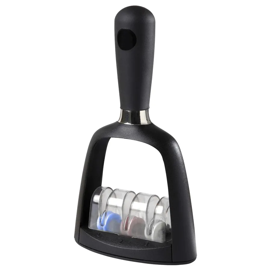 SKARANDE Knife sharpener, black, 30289170