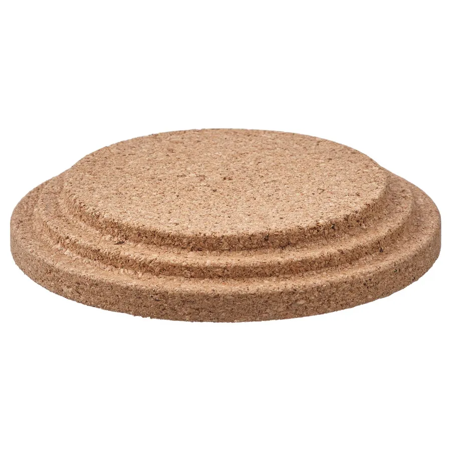 RONNSPIREA Lid for scented candle, cork, 8 cm, 30521980