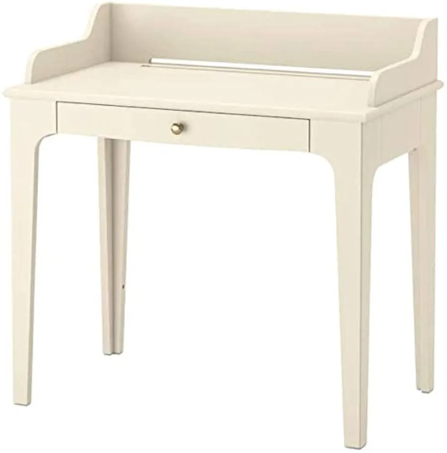 LOMMARP Desk, 90x54cm, light beige 60442825