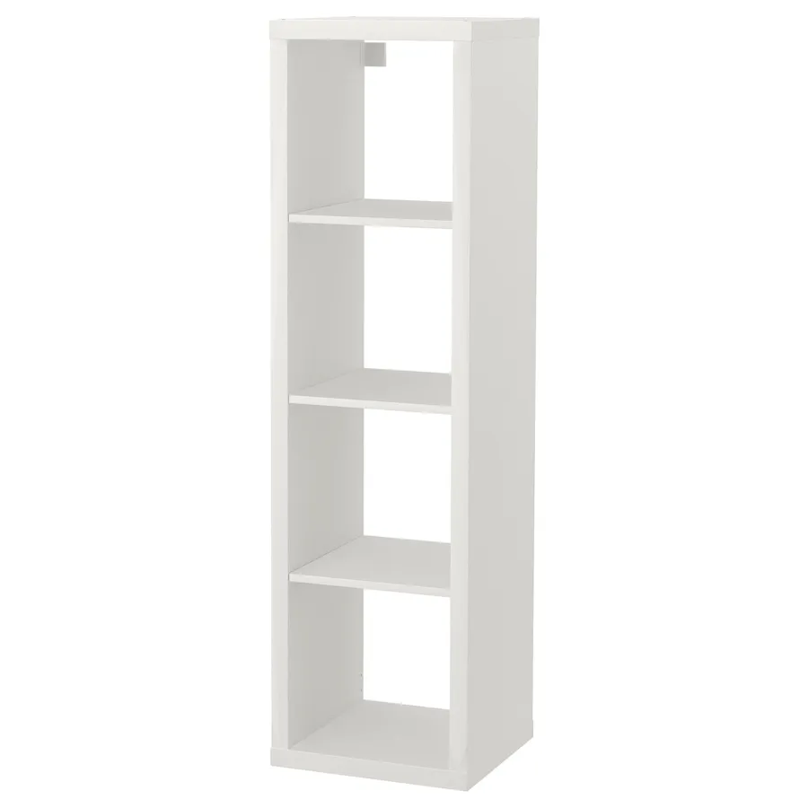 KALLAX Shelving unit, white, 42x147 cm, 40351883