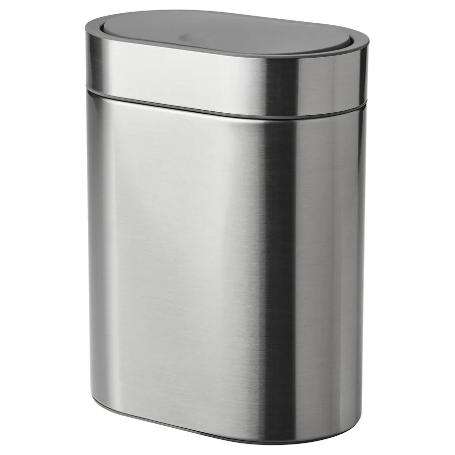 BROGRUND Touch top bin, stainless steel, 4 l, 40433365