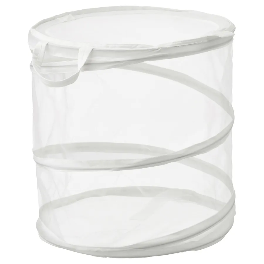 FYLLEN Laundry basket, white, 79 l, 40522050