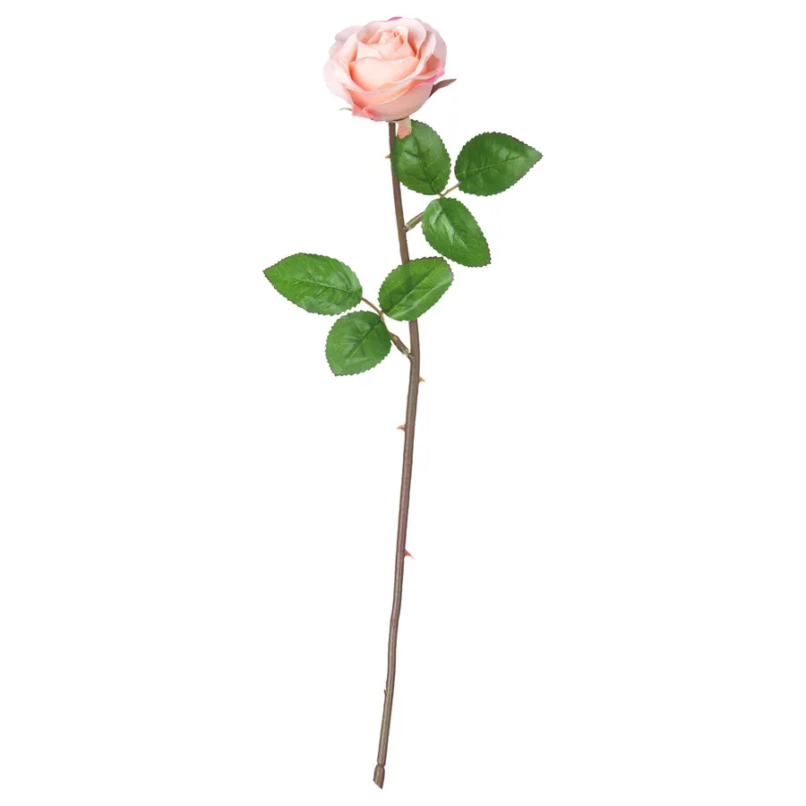 SMYCKA Artificial flower, Rose/pink, 52 cm, 50333600