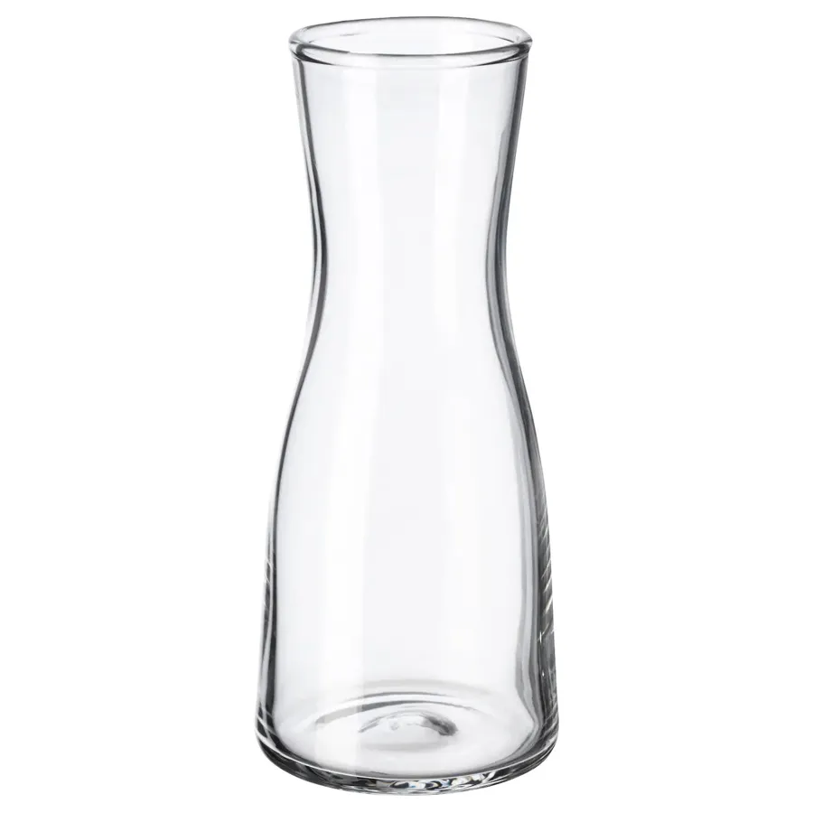 TIDVATTEN Vase, clear glass, 14 cm, 50335996