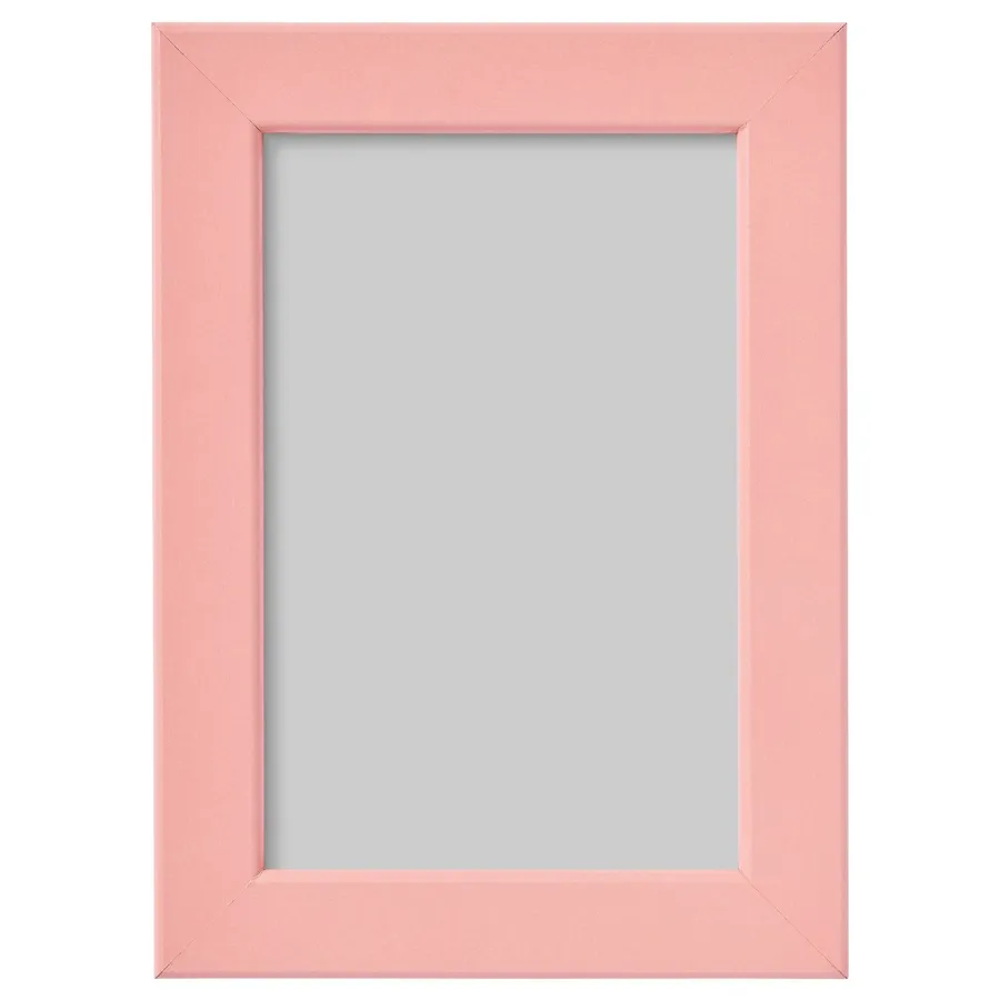FISKBO Frame, light pink 10x15 cm, 50464709