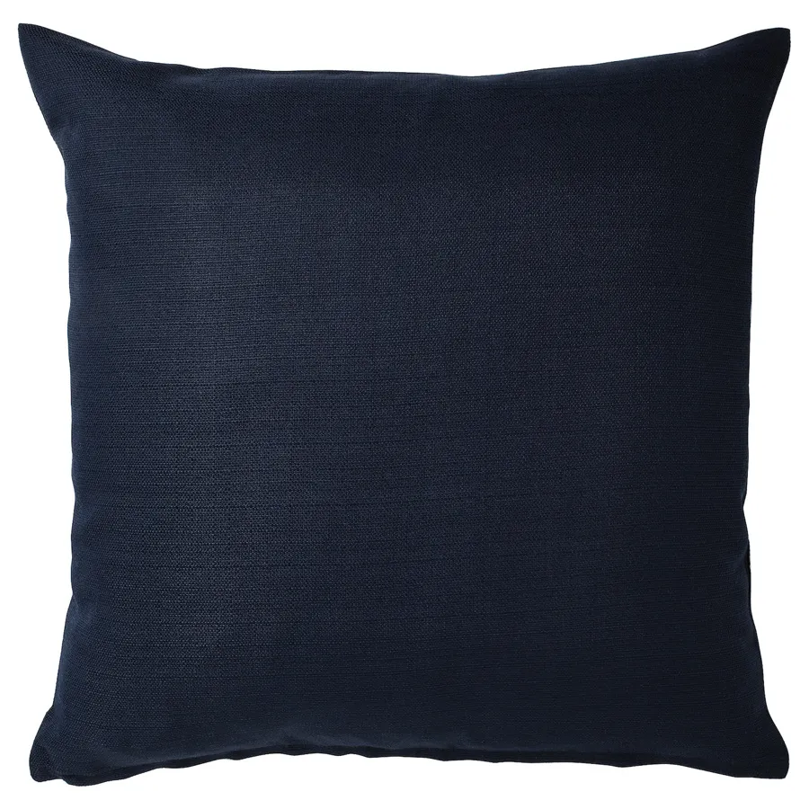 MAJBRAKEN Cushion cover, black-blue, 50x50 cm, 50495249
