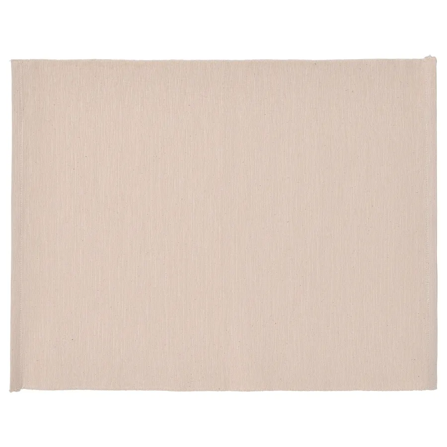 SVARTSENAP Place mat, natural, 35x45 cm, 50527962