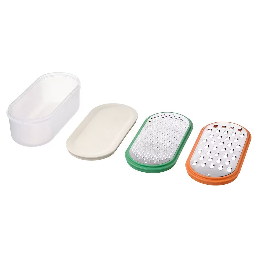 UPPFYLLD Grater with container, set of 4, 50529391