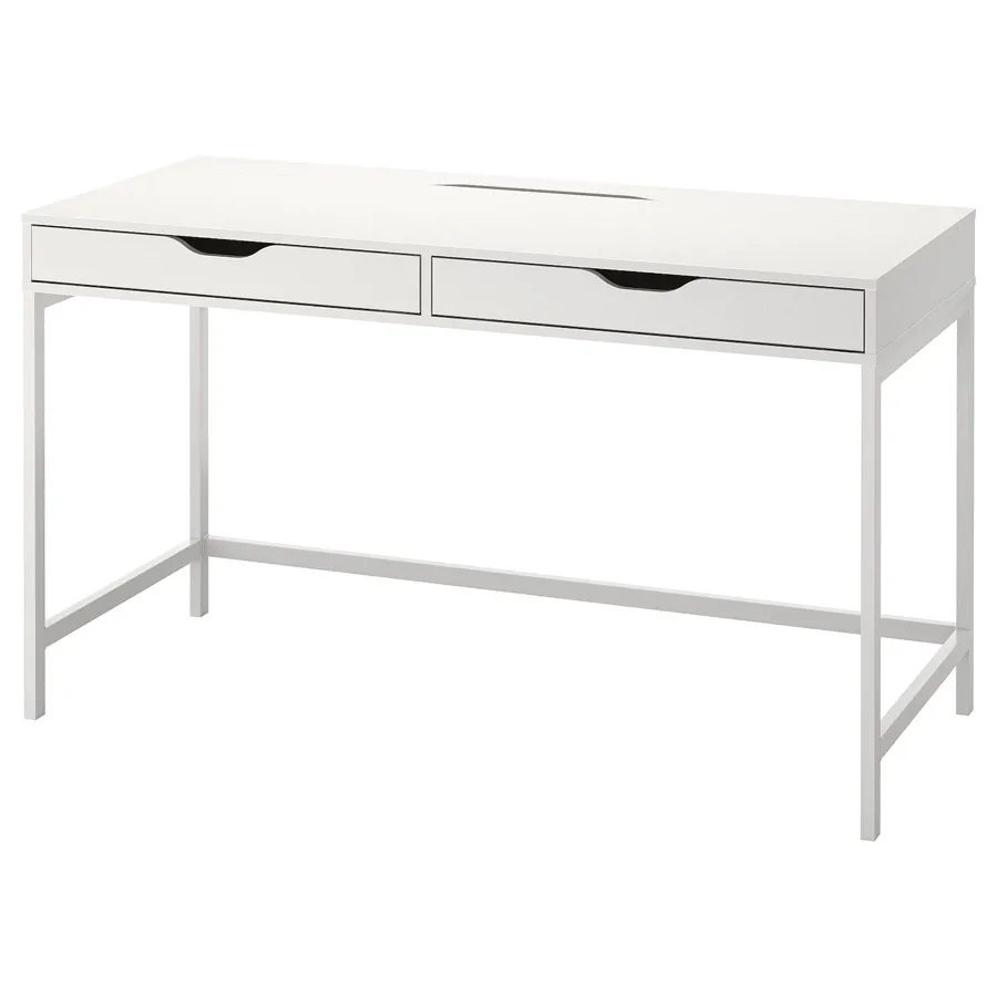 ALEX Desk, white 132x58 cm, 60483439