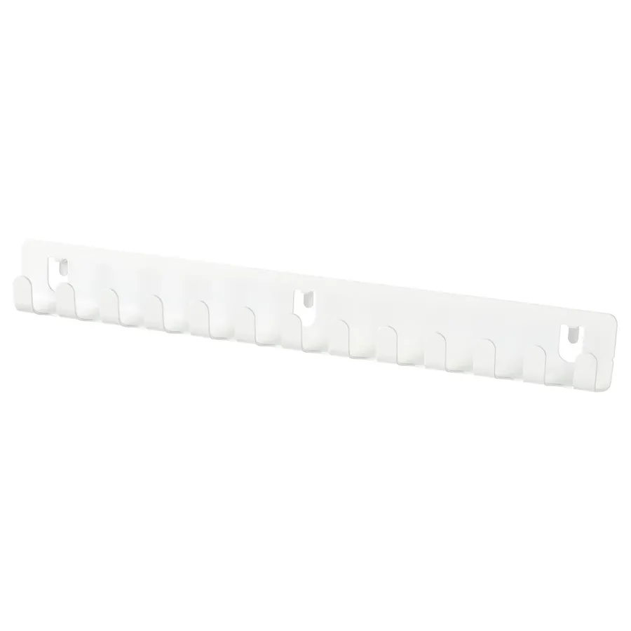 SKADIS Hook rack, white, 60519886
