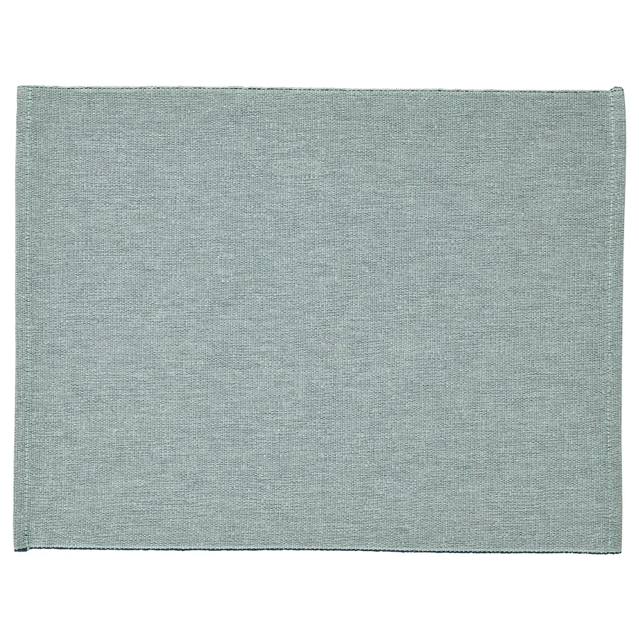 SVARTSENAP Place mat, green-blue, 35x45 cm, 60527966