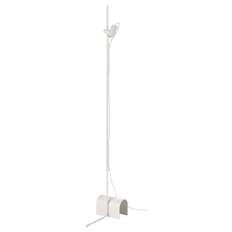HARSLINGA floor lamp, white, 60538903