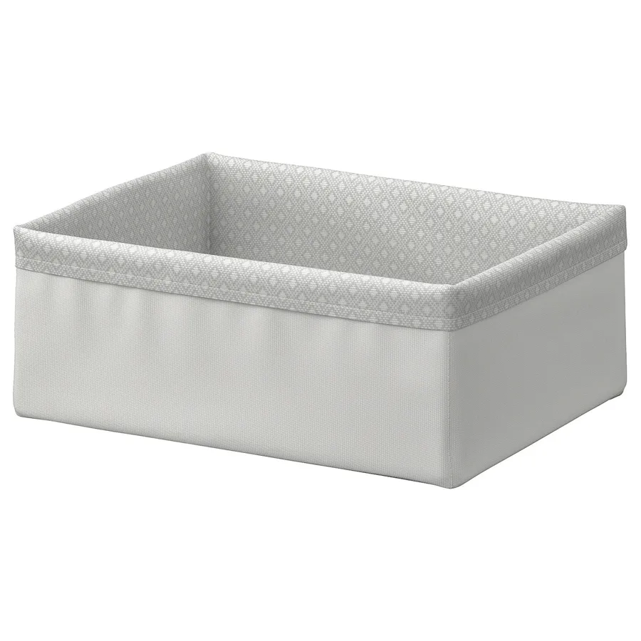 BAXNA Organiser, grey/white 20x26x10 cm, 80474373