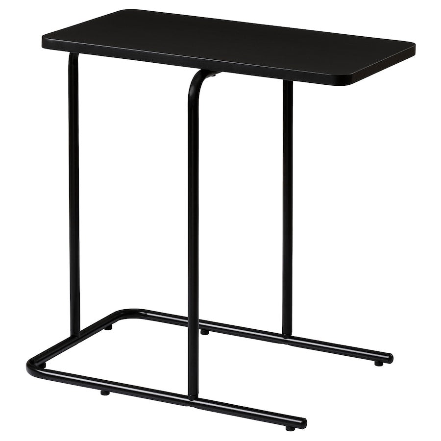 RIAN Side table, black, 50x30 cm, 80447006