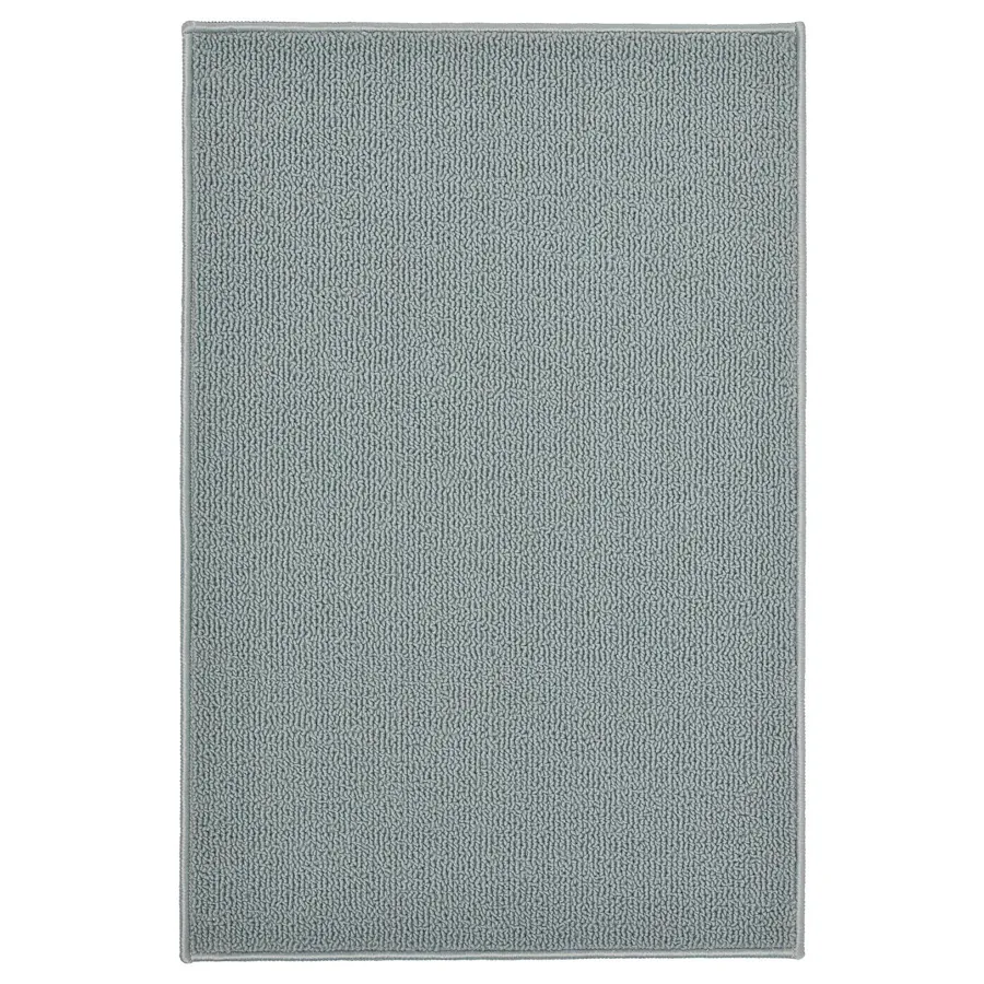 FINTSEN Bath mat, grey, 40x60 cm, 80509787