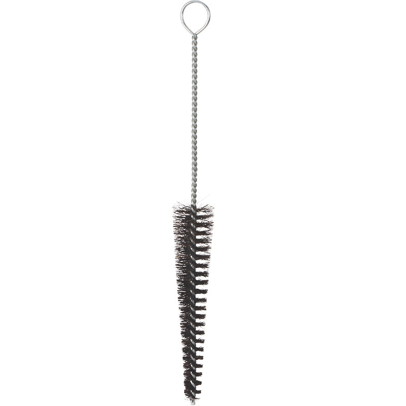 Horse Hair Twisted Wire Cleaning Brush-S, Black, 16.5*1.7Cm 4589767220303
