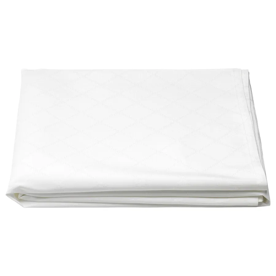 FULLKOMLIG Tablecloth, white 145x240 cm, 90343046
