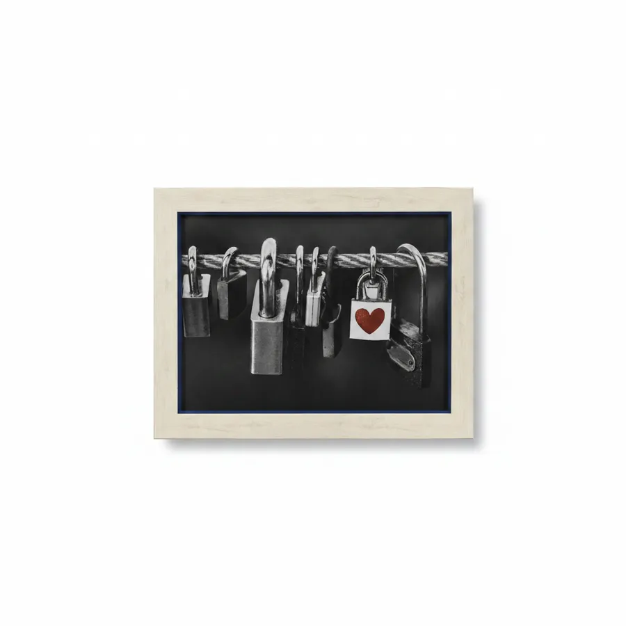 INTCO Photo 3073 Frame 30x40 cm - White/Blue