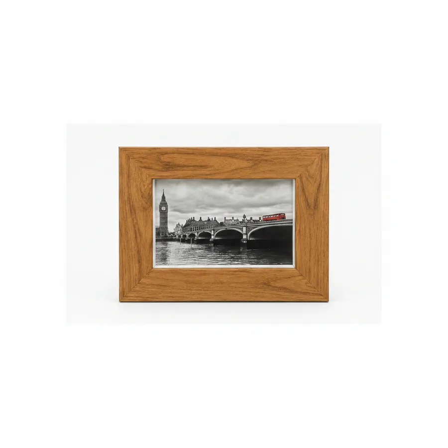 INTCO Photo 3073 Frame 10x15 cm - Brown/White